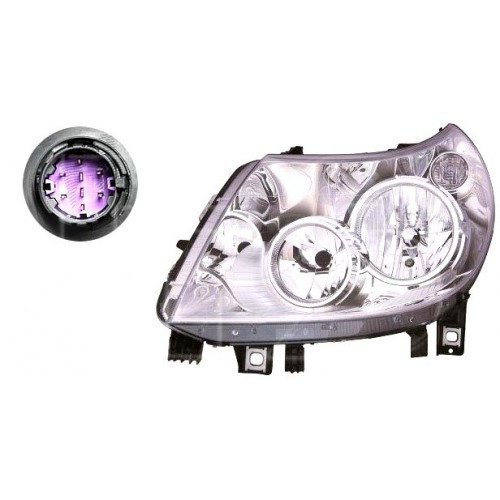 Передня фара AS07345793 на FIAT DUCATO 2006-2014