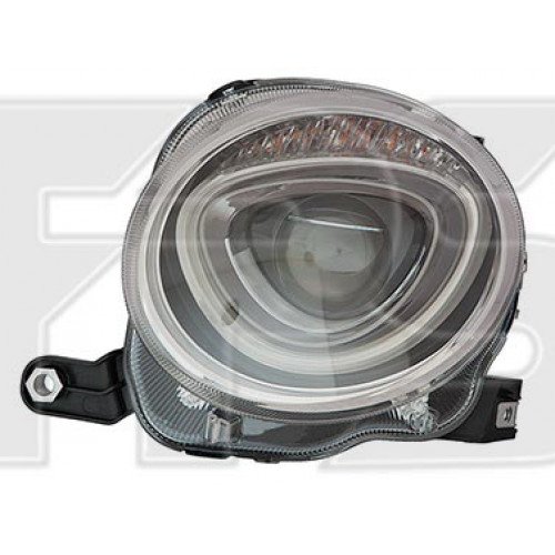 Фара передняя AS07345928 на FIAT 500 2015-