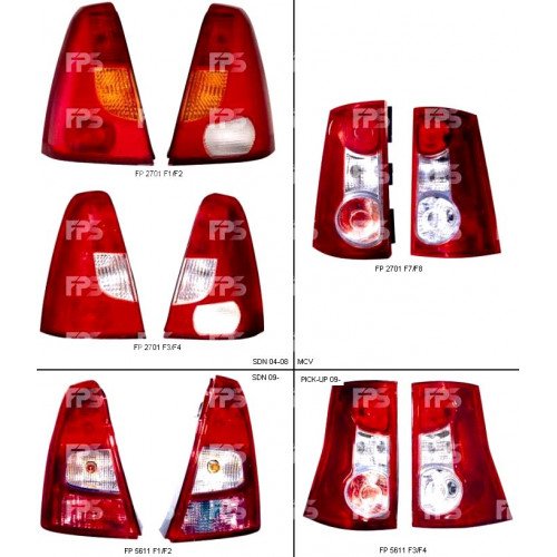 Фонарь задний AS07336212 на RENAULT LOGAN 2009-2013