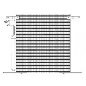 Кондесатор кондиционера AS00047589 на MERCEDES VITO (W638) 1996-2002