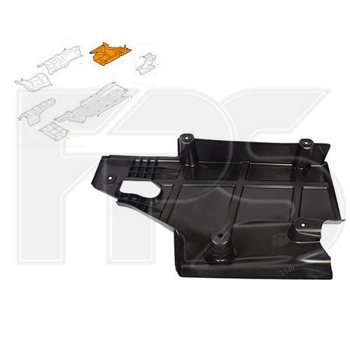 Ремчастина пластикова AS07346492 на FORD FUSION 2012-2017