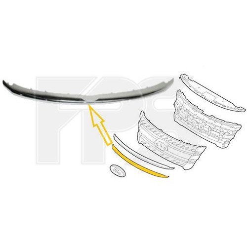 Полоска пластиковая AS07346732 на FORD EXPLORER 2011-2015