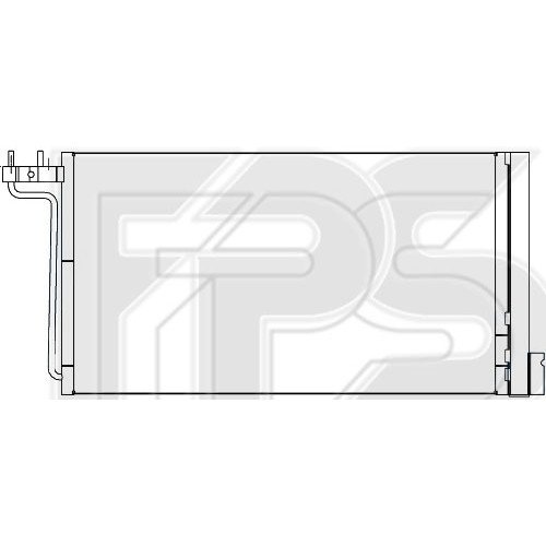Кондесатор кондиционера AS07346073 на FORD C-MAX EUR 2010-2015