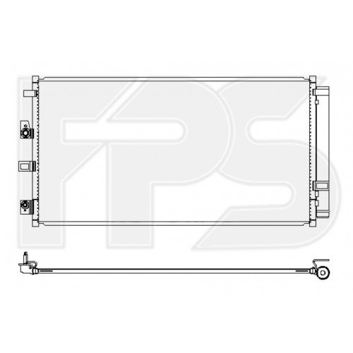 Кондесатор кондиционера AS08113656 на FORD ESCAPE 2020-
