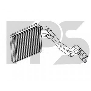 Радиатор печки AS07346101 на FORD FIESTA USA 2011-2013
