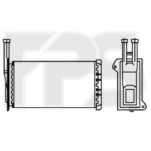 Радіатор печі AS08111393 на FORD ESCORT / ORION 1990-1995