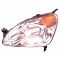 Передня фара AS07347060 на HONDA CRV 2002-2006