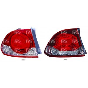 Фонарь задний AS07347105 на HONDA CIVIC 8 2006-2011