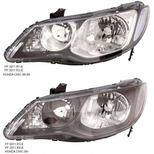 Фара передняя AS07347108 на HONDA CIVIC 8 2006-2011