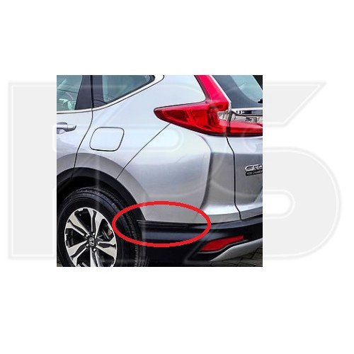 Смужка пластикова AS07347349 на HONDA CRV 2017-2020