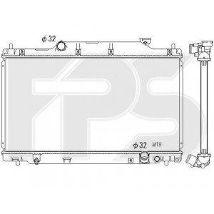 Радиатор охлаждения AS07346962 на HONDA CIVIC 7 SDN / COUPE 2004-2006