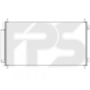 Кондесатор кондиционера AS07347027 на HONDA CRV 2006-2009