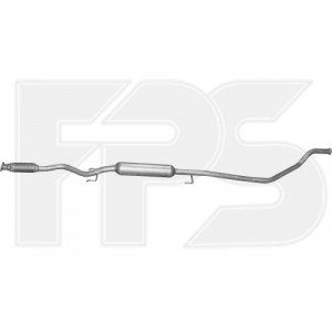 Глушитель AS07347850 на HYUNDAI i10 2008-2010