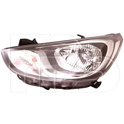 Передня фара AS07347940 на HYUNDAI ACCENT IV (SOLARIS) 2011-2018