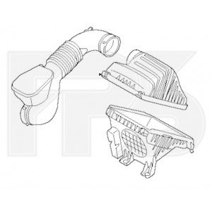 Корпус повітряного фільтра AS08114431 на KIA K5 2011-2013