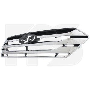 Решітка радіатора пластикова AS07348013 на HYUNDAI SANTA FE III 2012-2016