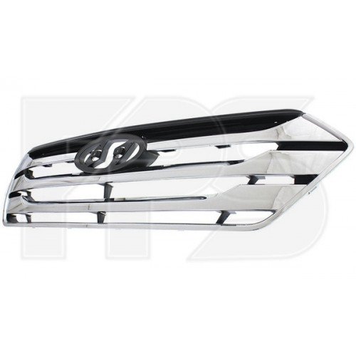 Решетка радиатора пластиковая AS07348013 на HYUNDAI SANTA FE III 2012-2016