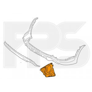 Ремчастина пластикова AS07348072 на HYUNDAI SANTA FE III 2016-2018