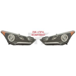 Передня фара AS07348236 на HYUNDAI VELOSTER 2012-2017