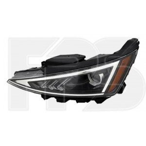 Передня фара AS07348302 на HYUNDAI ELANTRA (AD) 2018-2020
