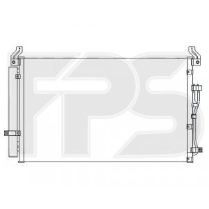 Кондесатор кондиціонера AS07347635 на HYUNDAI ix55 2007-2012