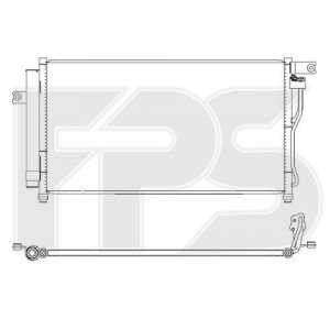 Кондесатор кондиціонера AS07347662 на HYUNDAI ACCENT III 2006-2010