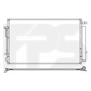 Кондесатор кондиционера AS07347665 на HYUNDAI TUCSON (NX4) 2021-