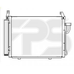 Кондесатор кондиціонера AS07347670 на HYUNDAI i10 2010-2014