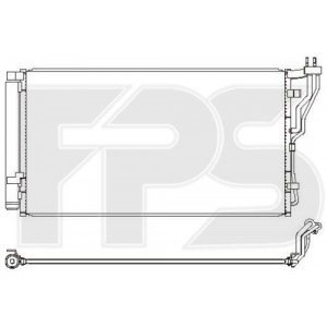 Кондесатор кондиционера AS08110574 на HYUNDAI SONATA (YF) 2010-2014