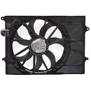 Вентилятор радиатора (в сборе) AS07347704 на HYUNDAI SANTA FE IV 2018-2020