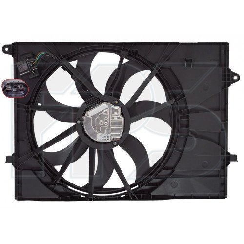 Вентилятор радіатора (у зборі) AS07347704 на HYUNDAI SANTA FE IV 2018-2020