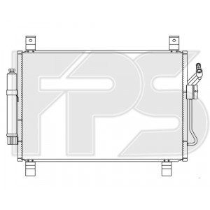 Кондесатор кондиционера AS07348405 на INFINITI JX/QX60 2012-