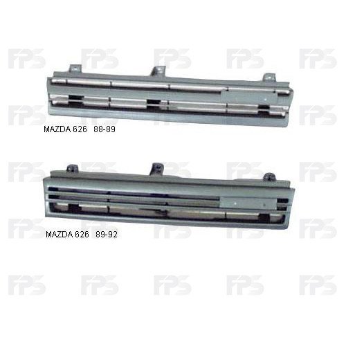 Решітка пластикові AS08115522 на MAZDA 626 (GD) (GV) 1988-1996
