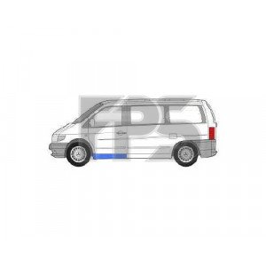Ремчасть металлическая AS07348785 на MERCEDES VITO (W638) 1996-2002