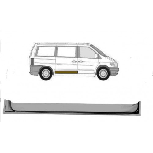 Ремчастина металева AS07348795 на MERCEDES VITO (W638) 1996-2002