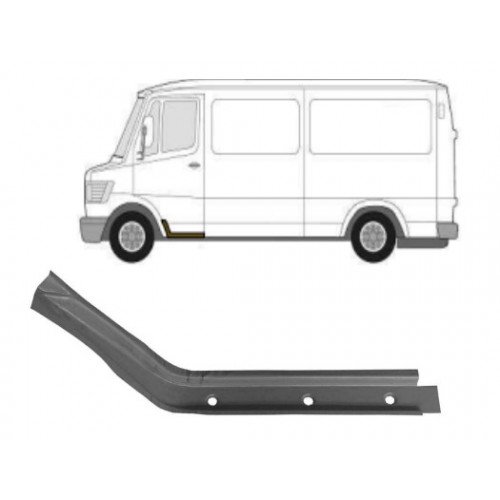 Ремчасть металлическая AS07348831 на MERCEDES 207-410 1977-1995