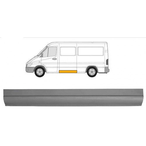 Ремчастина металева AS07348866 на MERCEDES SPRINTER 1995-2000