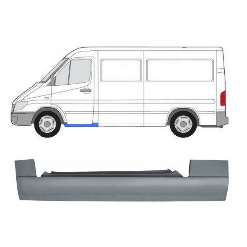 Ремчастина металева AS07348871 на MERCEDES SPRINTER 1995-2000