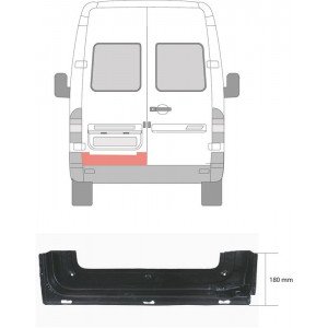 Ремчастина металева AS07348883 на MERCEDES SPRINTER 1995-2000