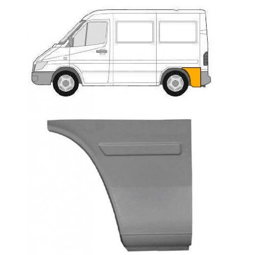 Ремчастина металева AS07348893 на MERCEDES SPRINTER 1995-2000