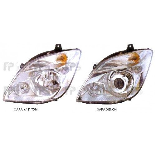 Передня фара AS07348967 на MERCEDES SPRINTER 2006-2013