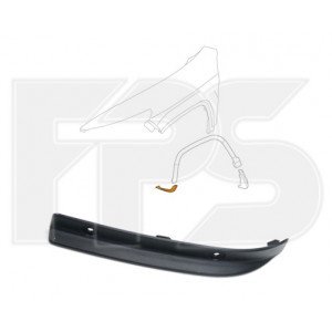 Брызговик AS07349113 на JEEP CHEROKEE 2013-2018