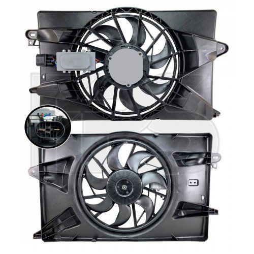 Вентилятор радіатора (у зборі) AS07349159 на DODGE DART 2012-2016