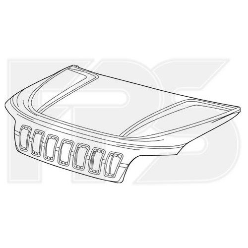Капот AS07349368 на JEEP CHEROKEE 2019-