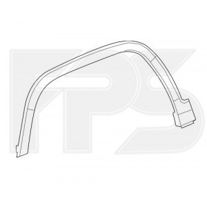 Смужка пластикова AS07349370 на JEEP CHEROKEE 2019-