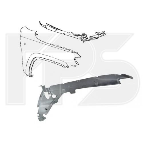 Полоска пластиковая AS08116309 на JEEP GRAND CHEROKEE 2016-2021