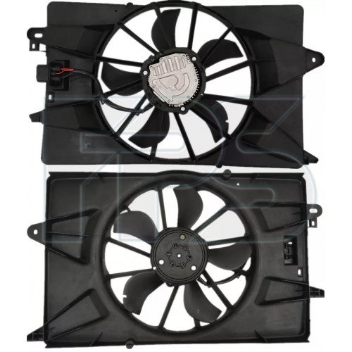 Вентилятор радиатора (в сборе) AS07349095 на JEEP GRAND CHEROKEE 2013-2016