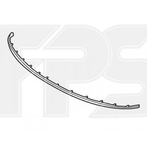 Накладка бампера AS07349887 на KIA SORENTO 2018-2020