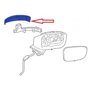 Кришка дзеркала AS07350330 на MAZDA CX9 2016-