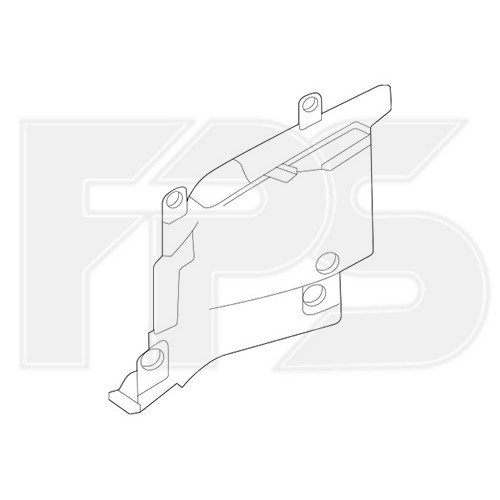 Ремчасть пластиковая AS07350378 на MAZDA 3 (BP) HB 2018-